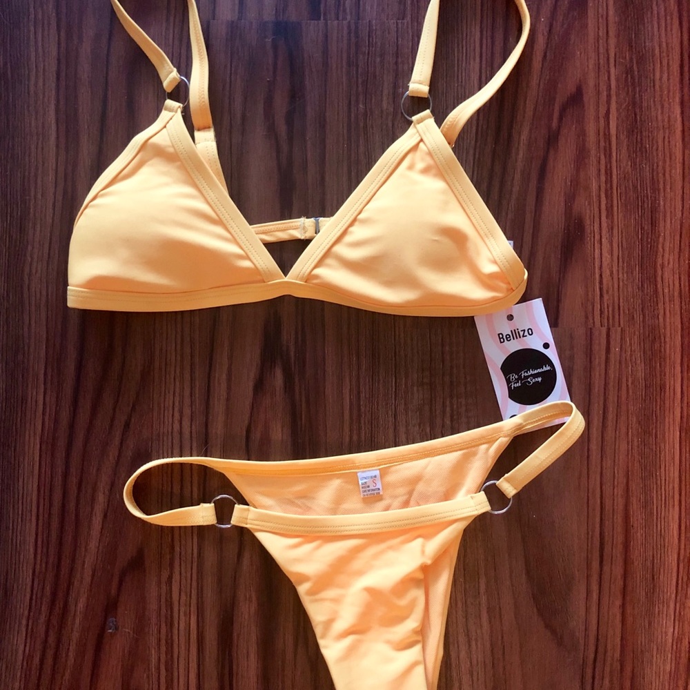 Bright yellow NWT swimsuit